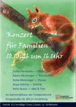 Konzert für Familien